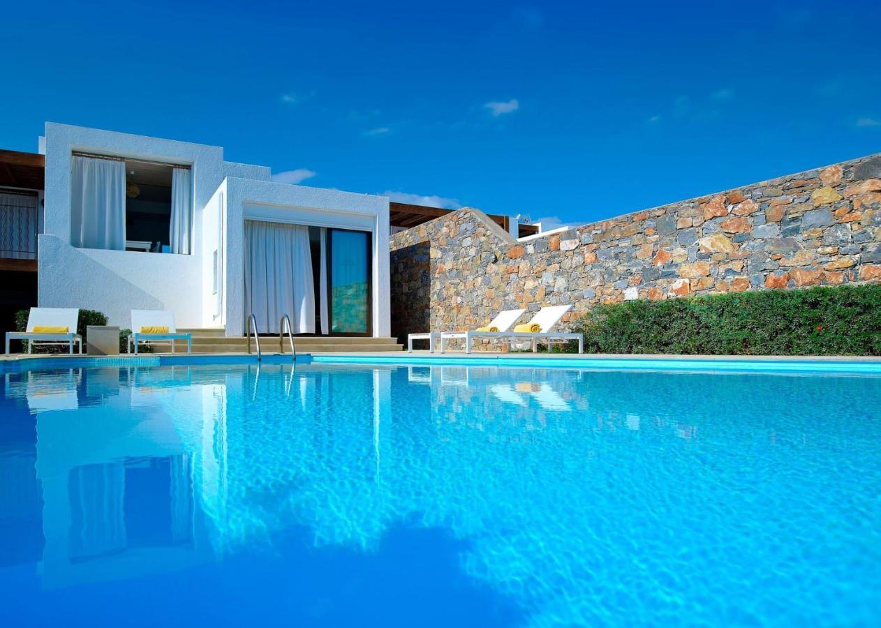 Luxury Crete Villa Sea View Villa Private Pool Ocean Front 3 BDR Nikolaos Havania Esterno foto